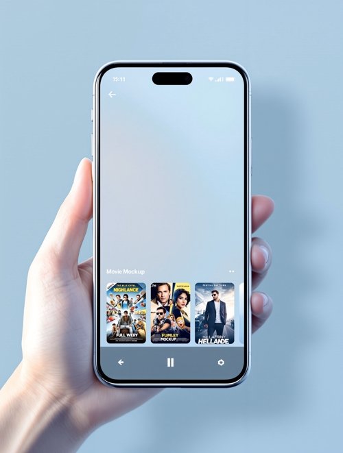 看吧影院APP界面展示
